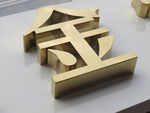 金属字摄影 金属字 艺术字