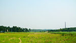 农村田野全景