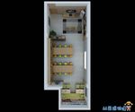动漫主题餐厅室内设计俯视图