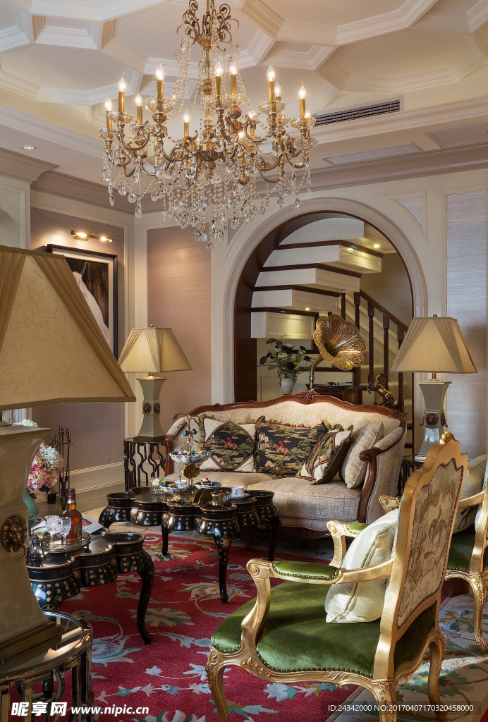 美式风格实景图