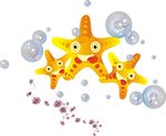 卡通 海星