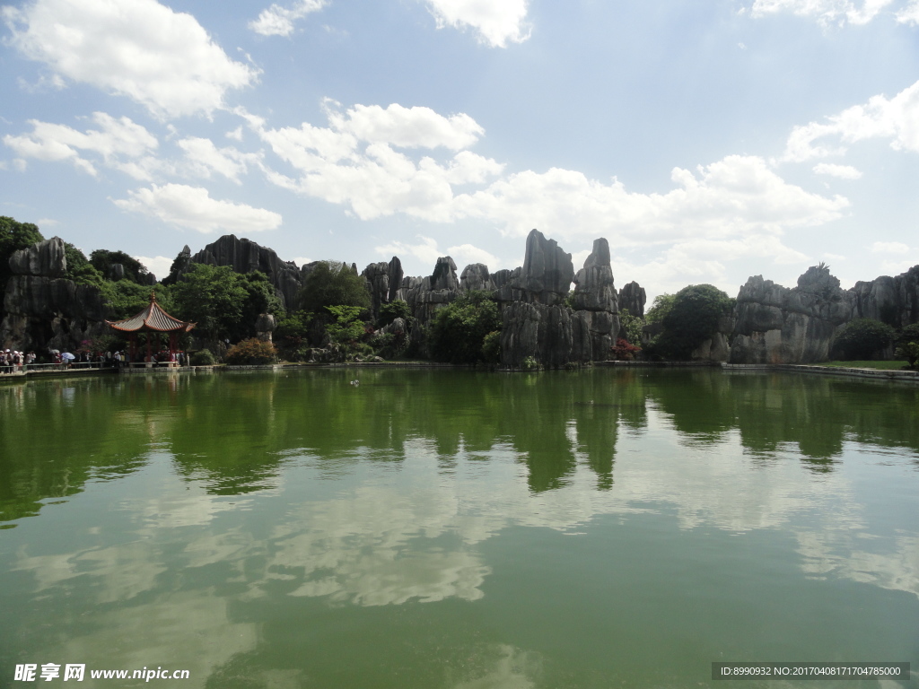 云南石林美景