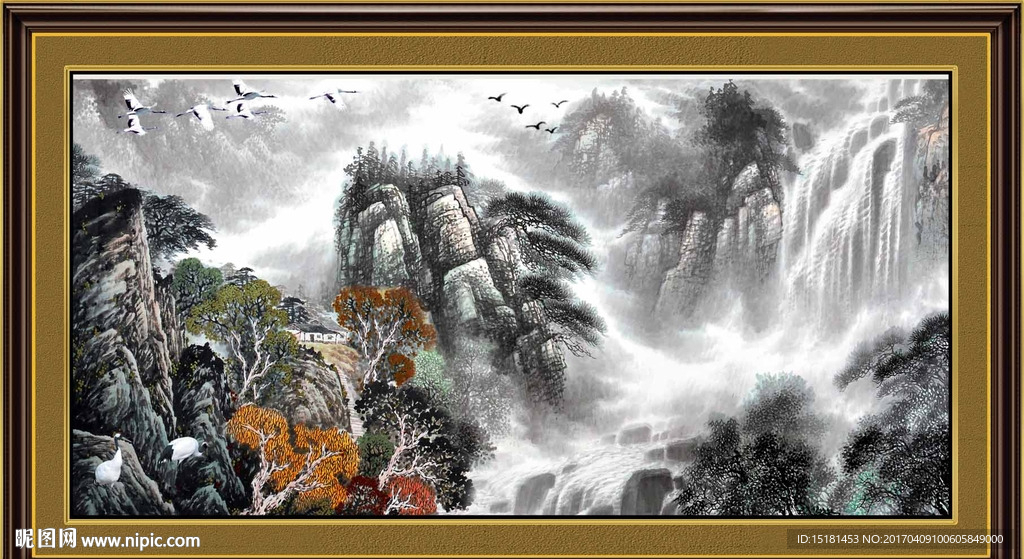 国画山水