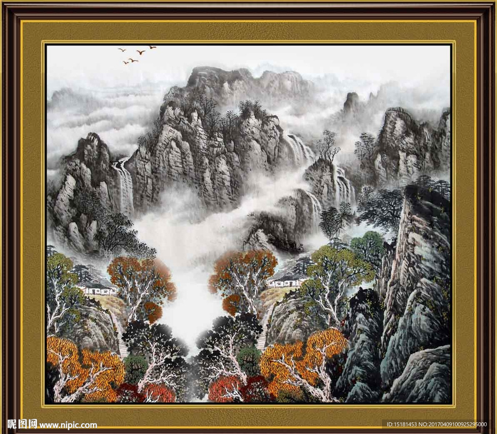 水墨国画