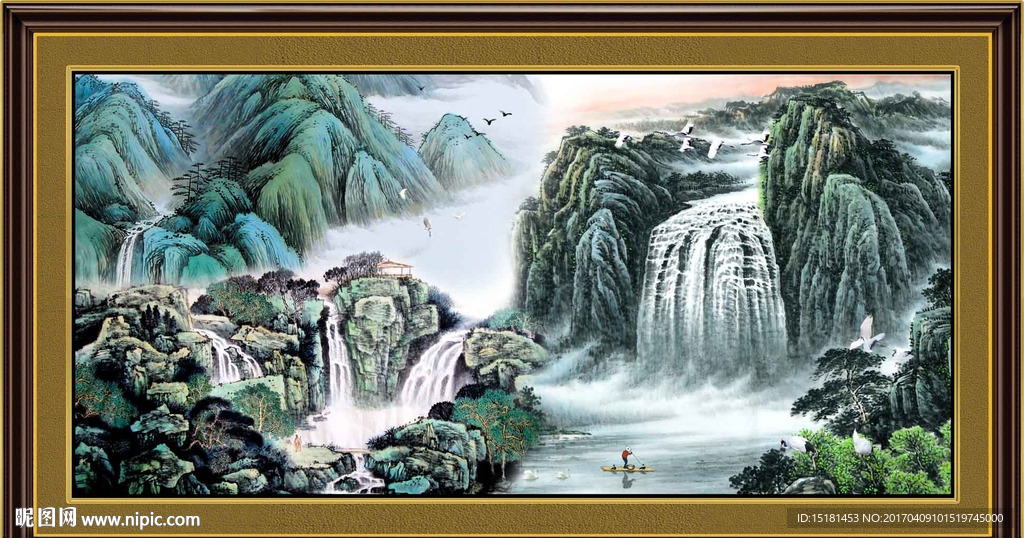 水墨山水