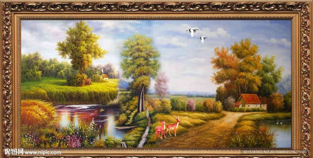 风景油画