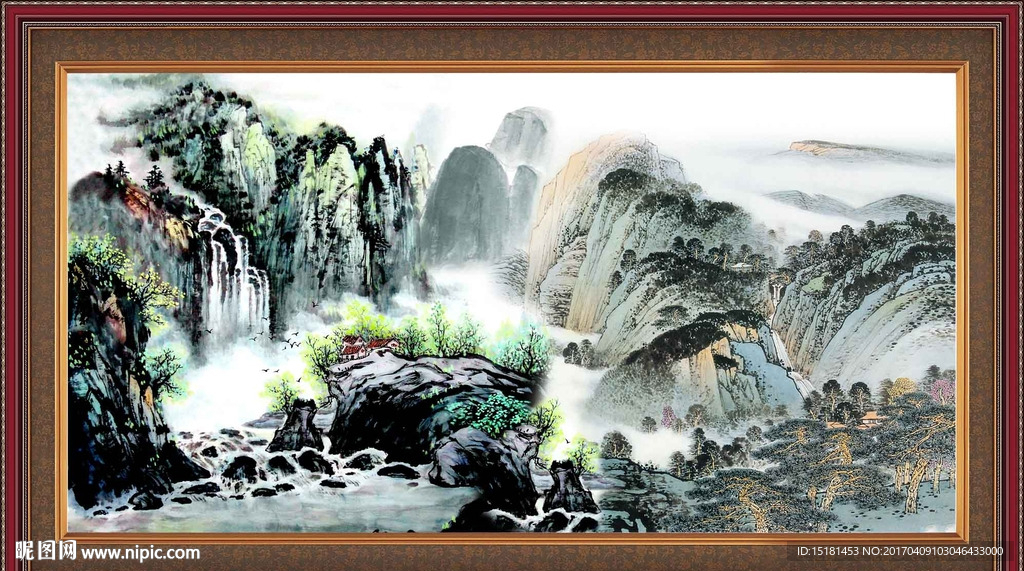 水墨国画