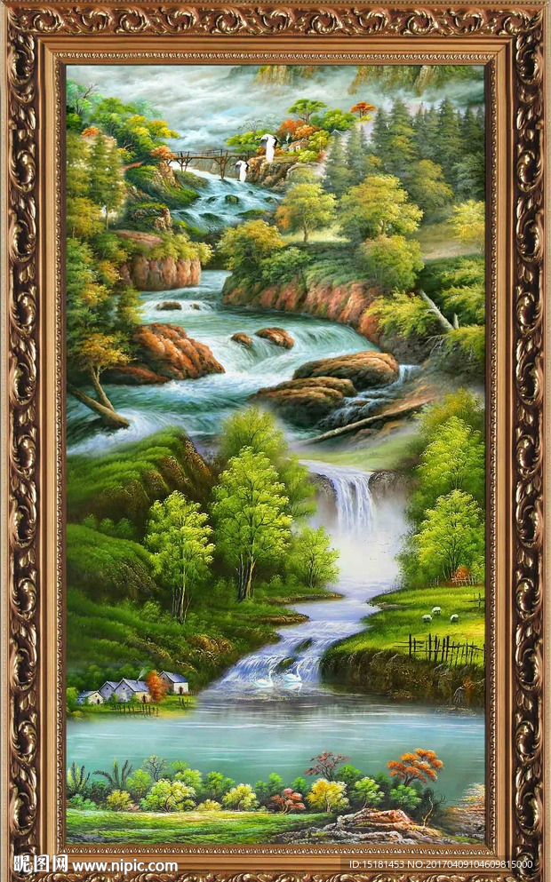 油画风景