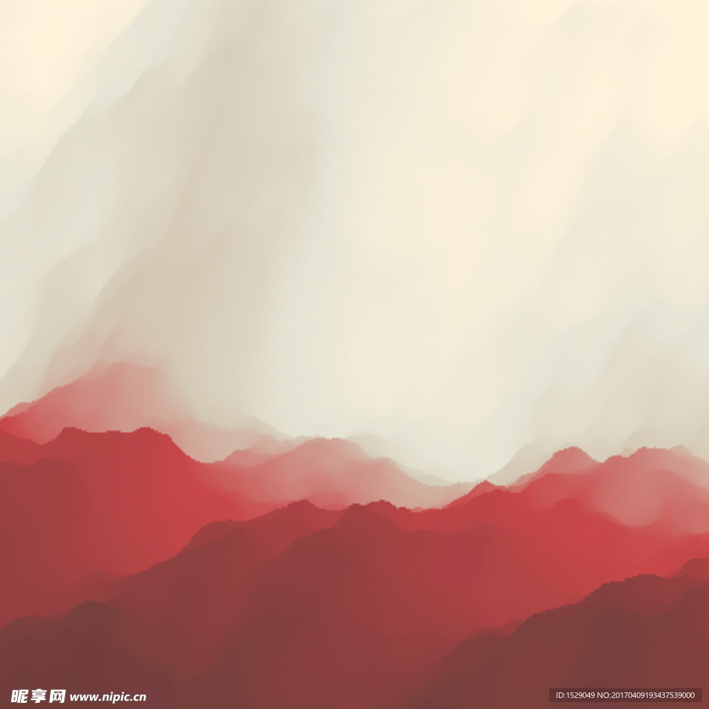 水彩底纹