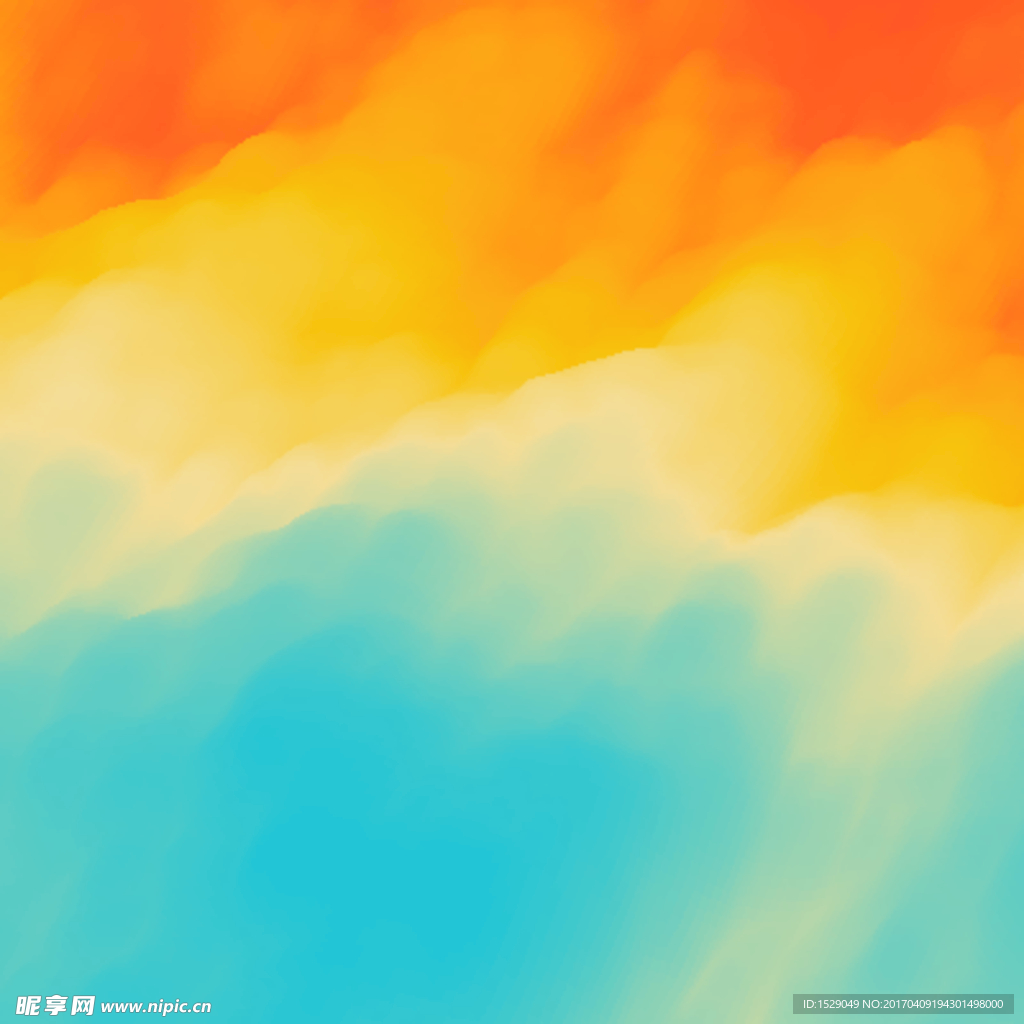 水彩底纹
