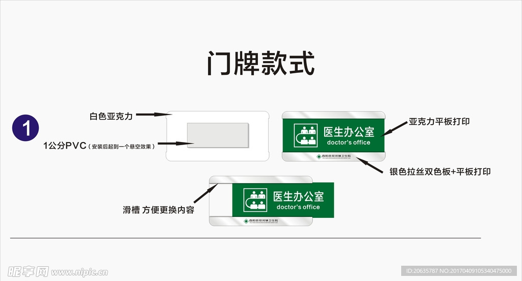 高档门牌