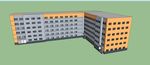 宿舍楼模型
