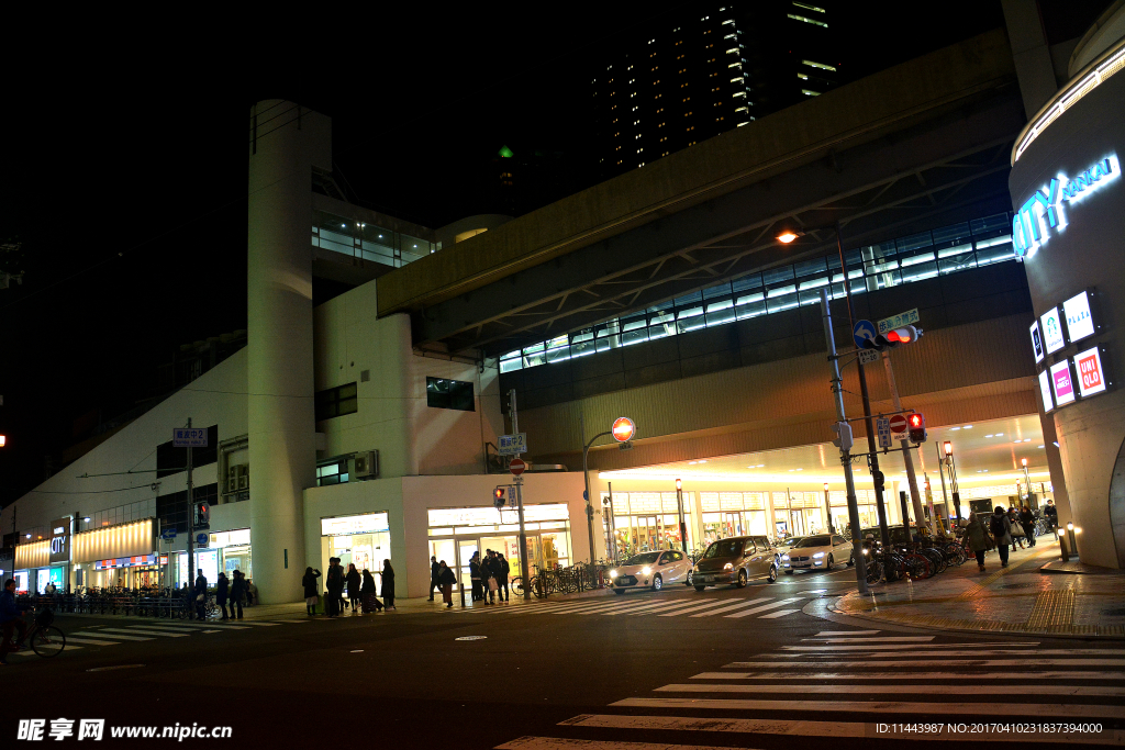 大阪城市风光