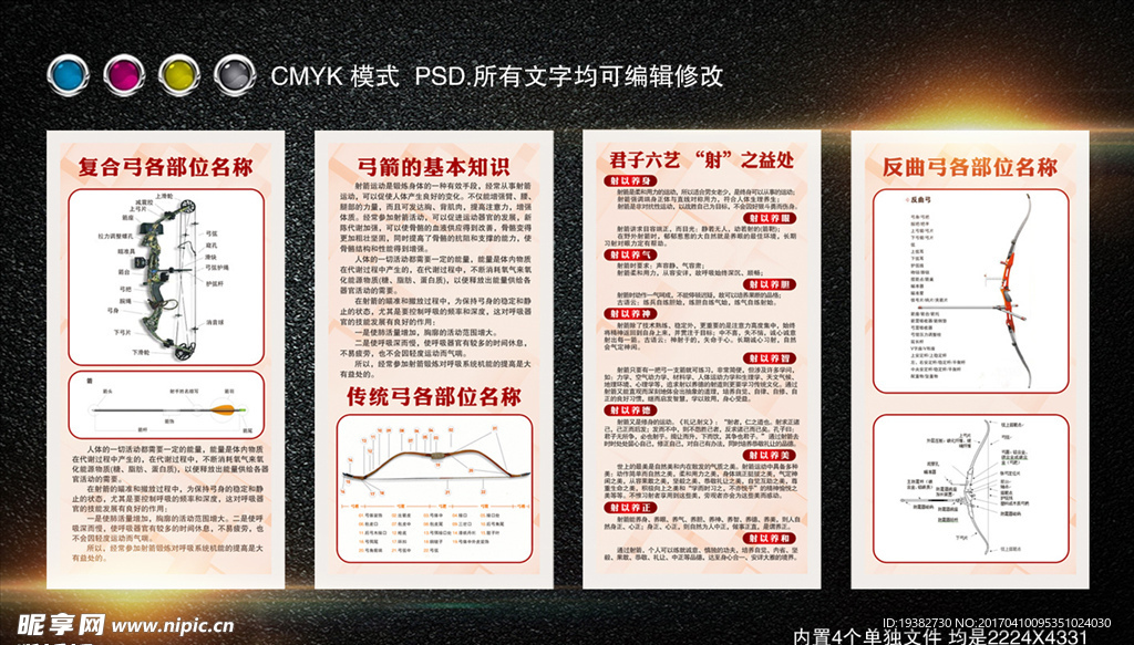 射箭益处  弓箭部位名称