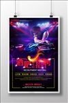 酒吧KTV夜店招聘创意设计海报