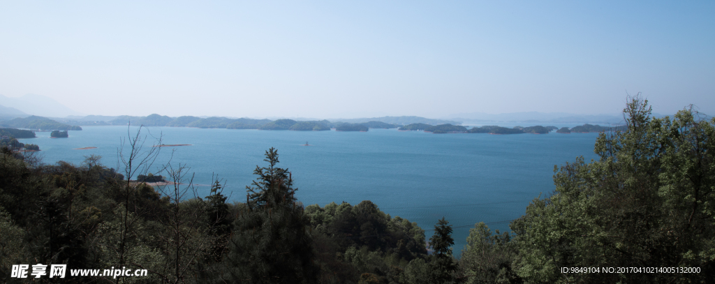 庐山西海全景