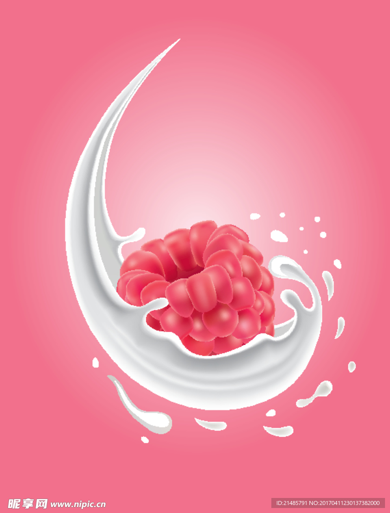 牛奶矢量素材