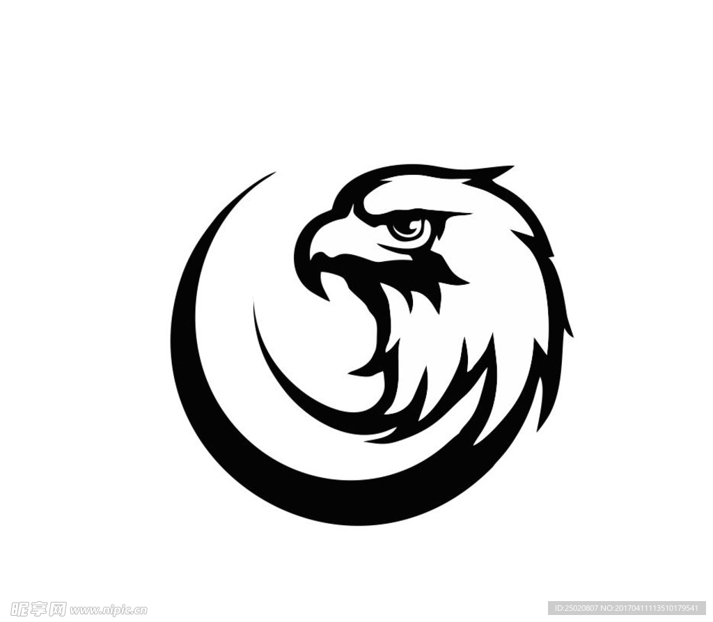 鹰logo