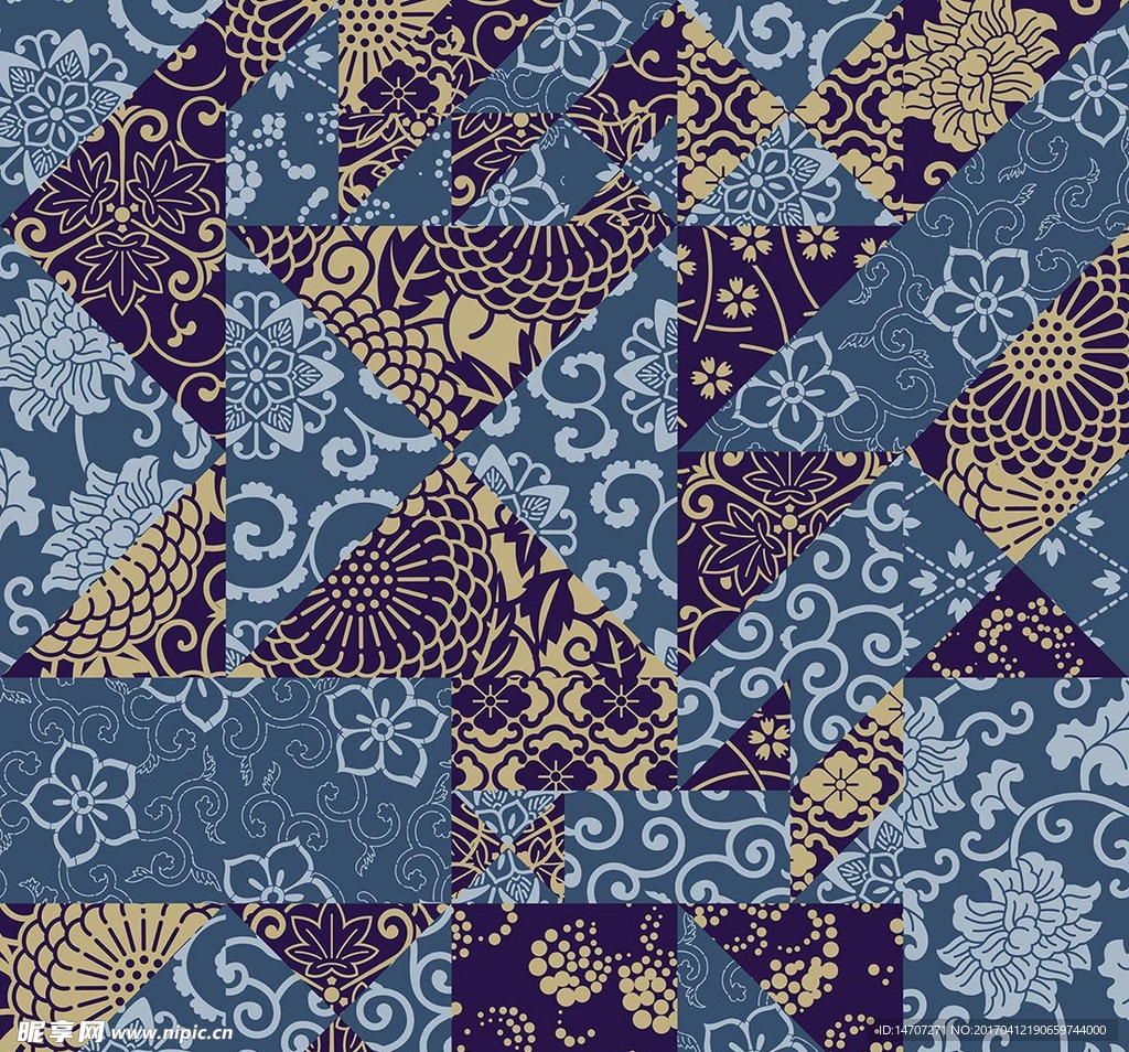 欧式古典花纹