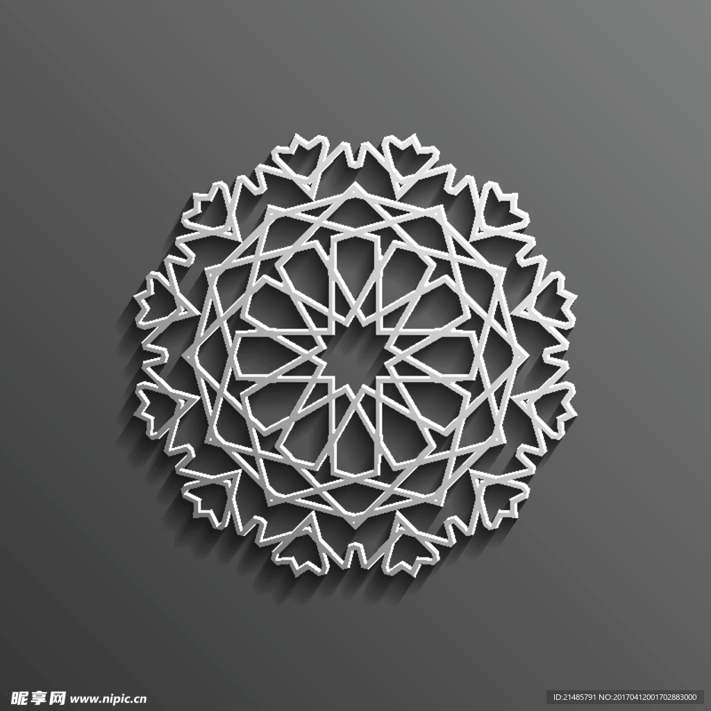 欧式花纹
