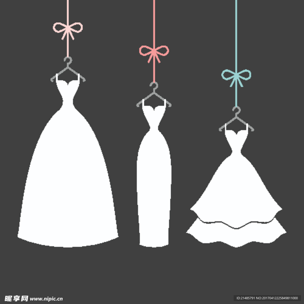 矢量时尚连衣裙