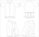 短袖骑行效果图