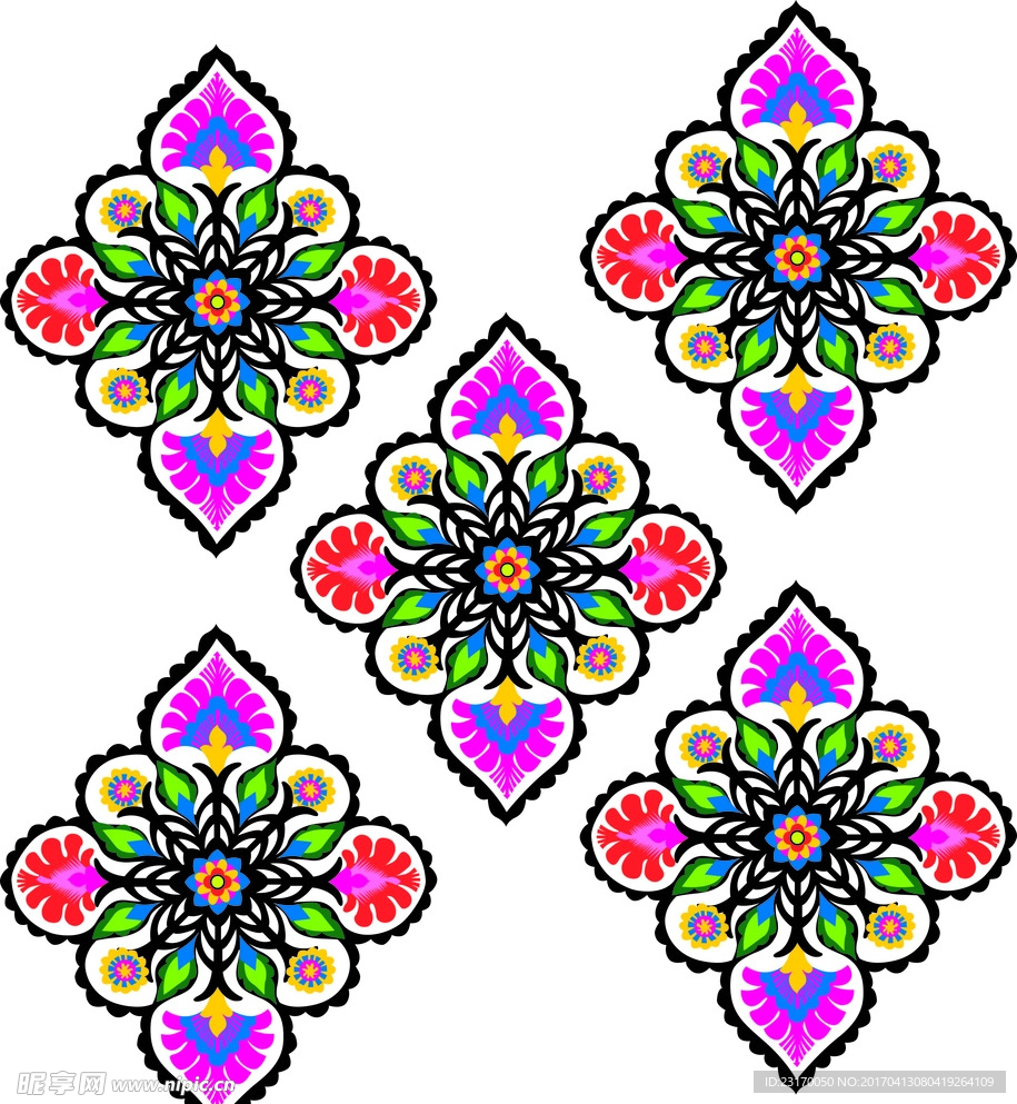 欧式花纹古典花纹