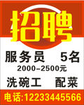 招聘海报