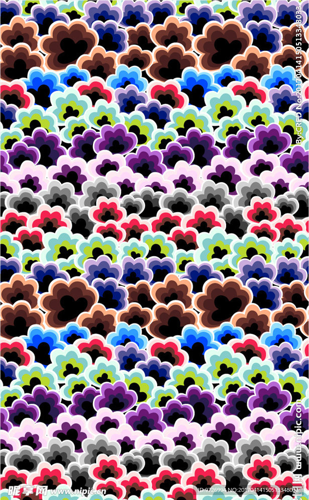 彩云云彩图案设计