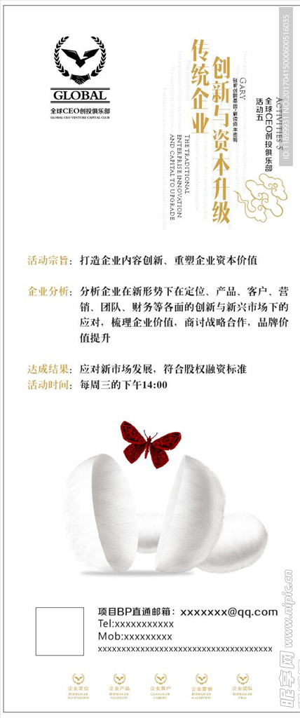 传统企业创新与资本升级X展架
