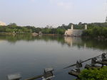 佛山千灯湖小湖边风景