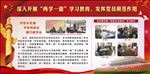 两学一做专题学习展板