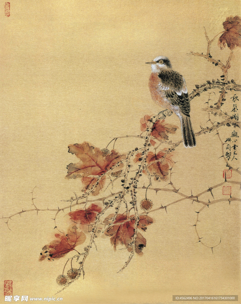 工笔花鸟