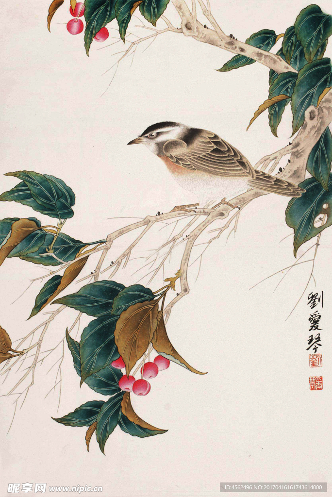 花鸟国画