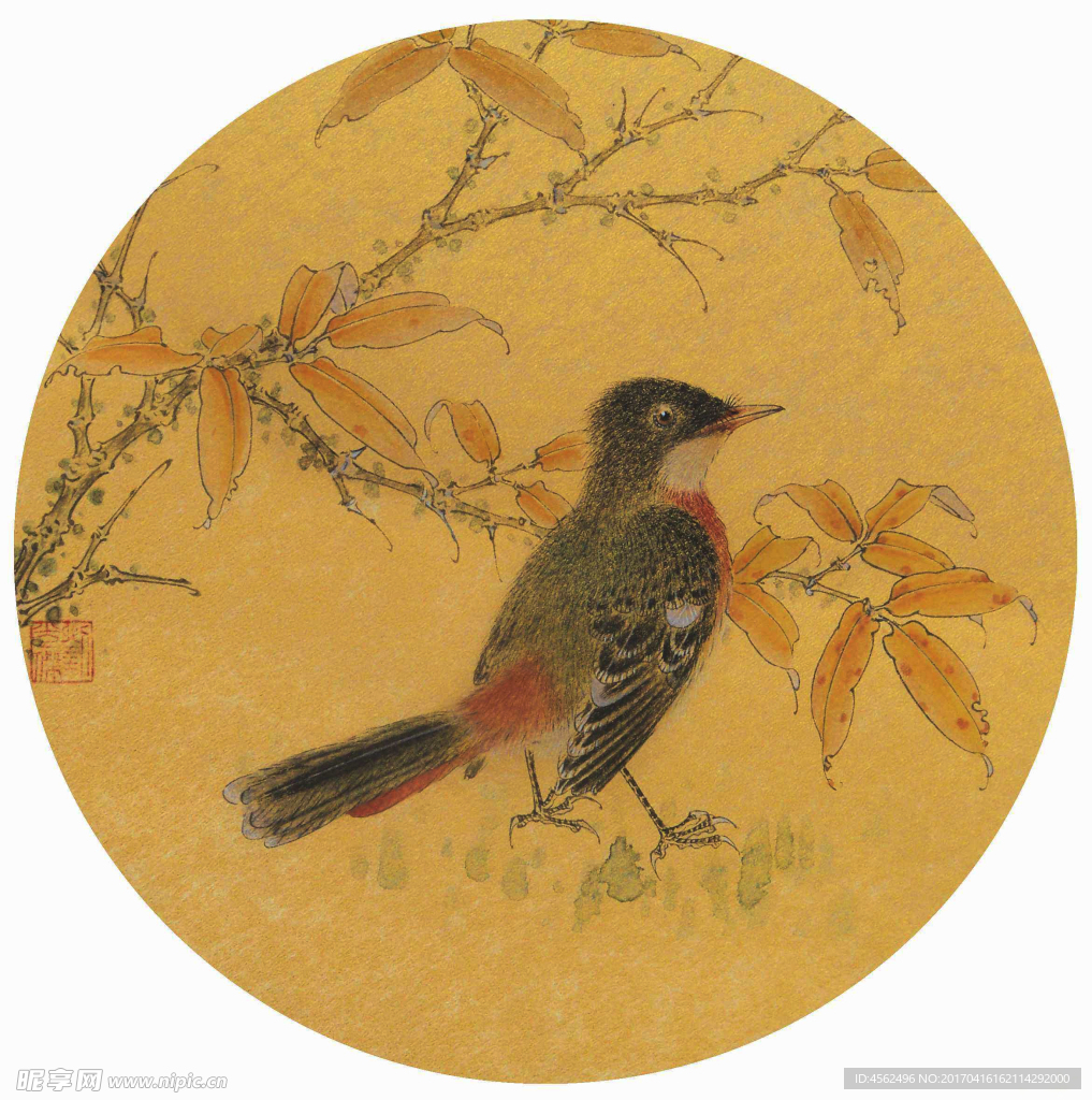 工笔花鸟