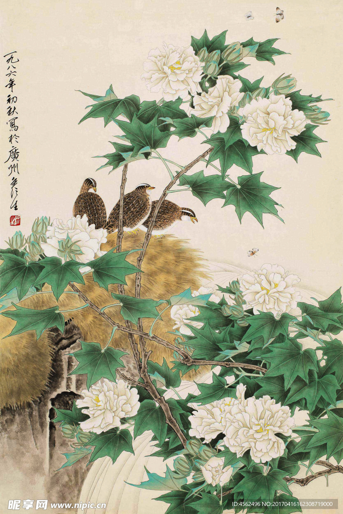 工笔花鸟