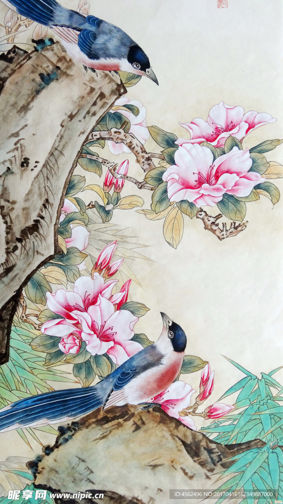 工笔花鸟