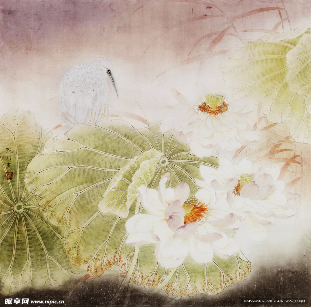工笔花鸟