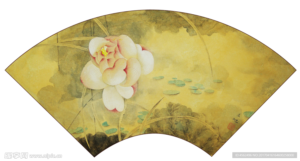 花鸟扇面