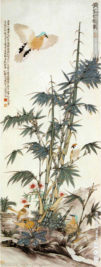 工笔花鸟