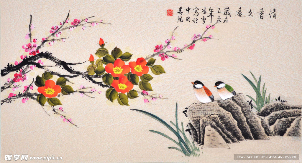 花鸟国画