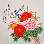 牡丹国画