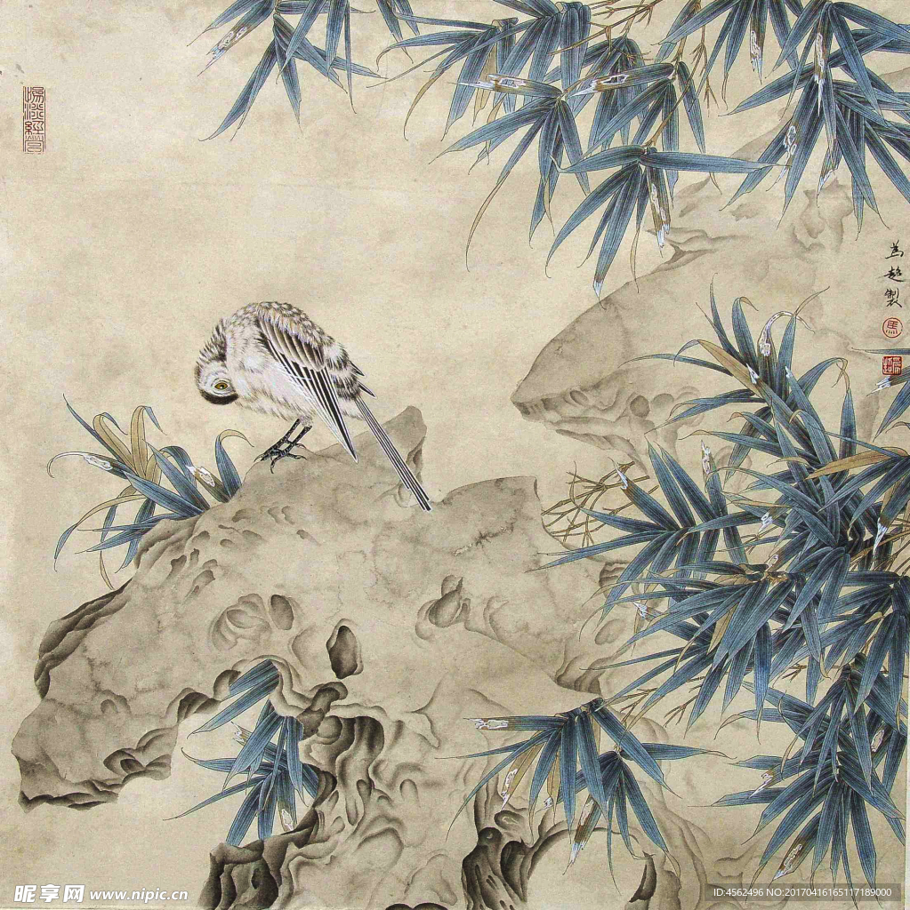 工笔花鸟