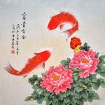 牡丹国画