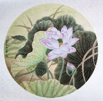 花鸟扇面
