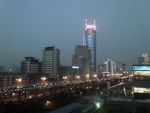 西安市南二环立交夜景