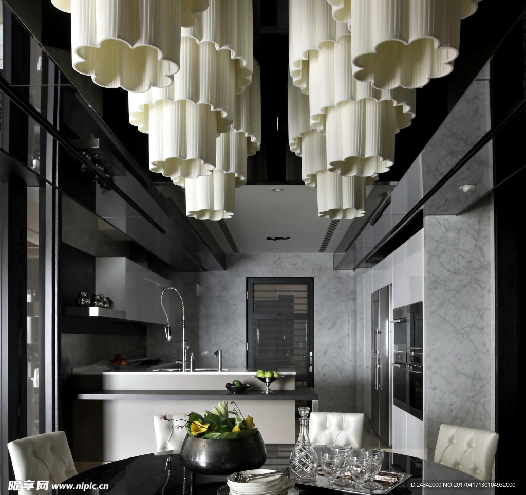 新中式风格装饰实景图