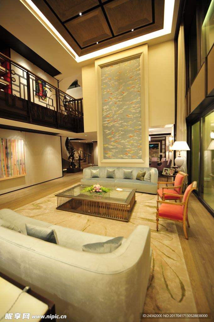 新中式风格装饰实景图