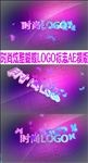 时尚炫酷蝴蝶LOGO演义AE