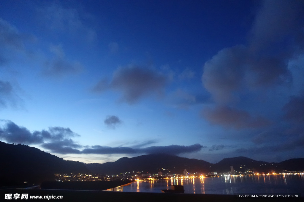 普吉岛芭东夜景